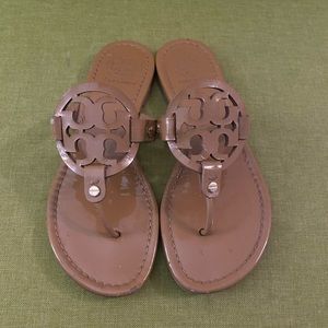 Tory Burch- Miller Sandals- tan-size 7